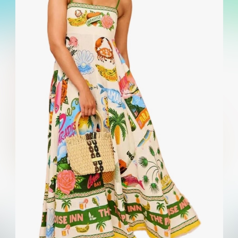 PERFECT SUMMER/RESORT WEAR DRESS LOOK A LIKE ALEMAIS